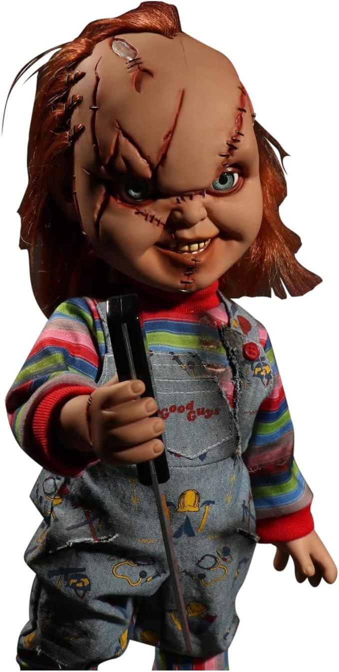 Figura Chucky El Muñeco Diabolico 38cm con voz Figura Chucky El Muñeco Diabolico 38cm con voz