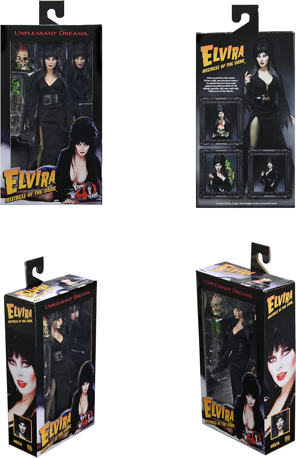 NECA Figura acción Elvira 20CM NECA Figura acción Elvira 20CM