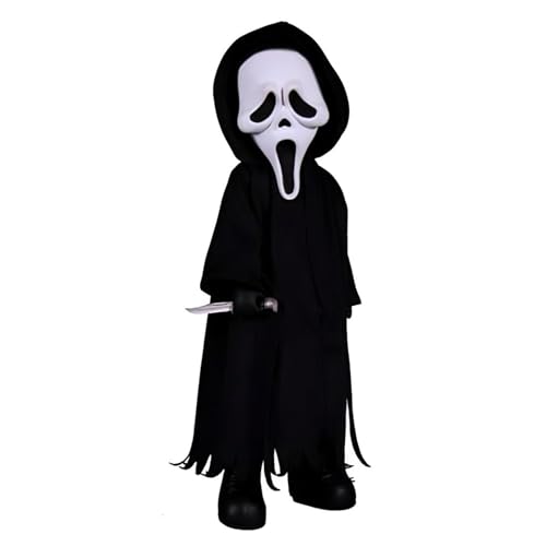 Mezco Living Dead Dolls Scream Ghost Face Standard, Negro, 696198996142 Mezco Living Dead Dolls Scream Ghost Face Standard, Negro, 696198996142